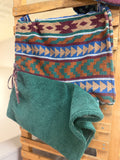 Green Multi Towel Shorts L/XL