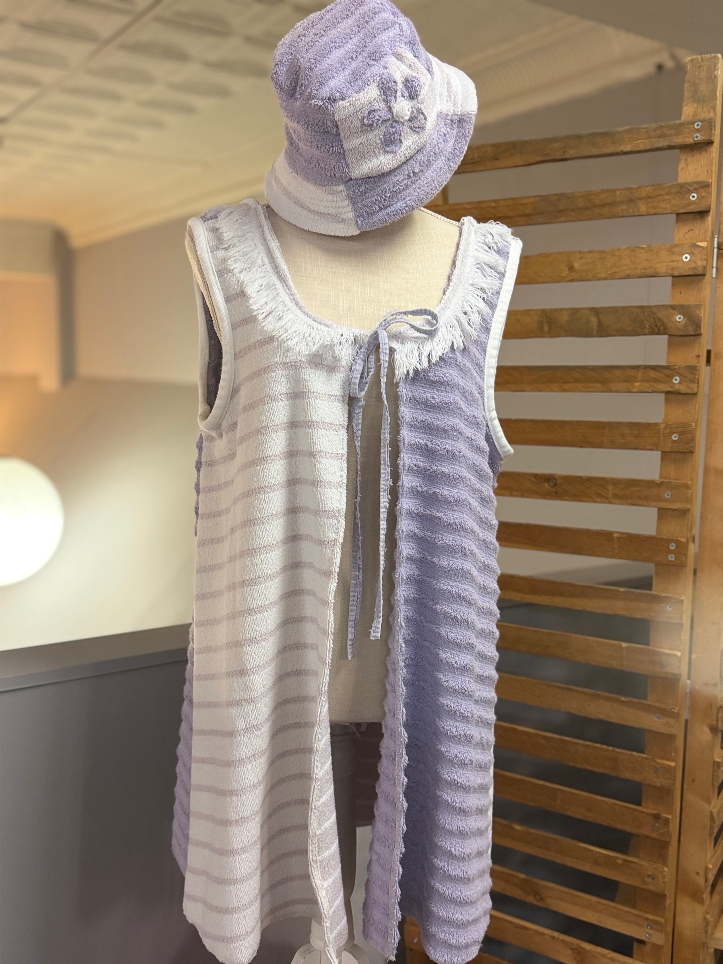 Lavender Towel Dress L/XL