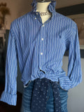 Ralph Lauren Blue Stripe M/L