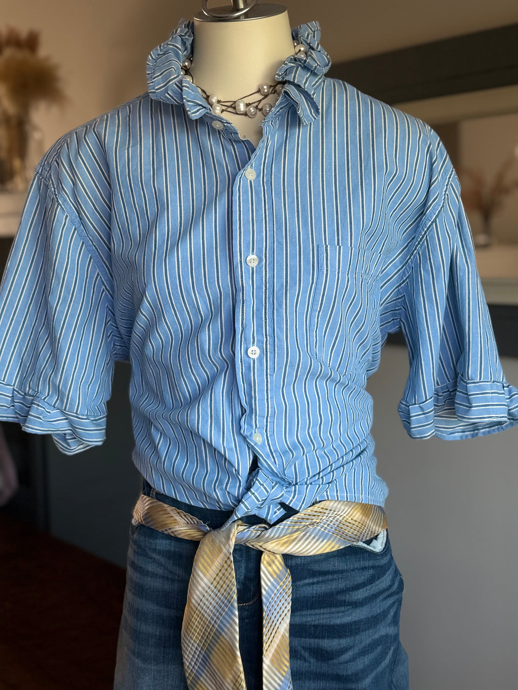 Aero Blue Stripe M/L