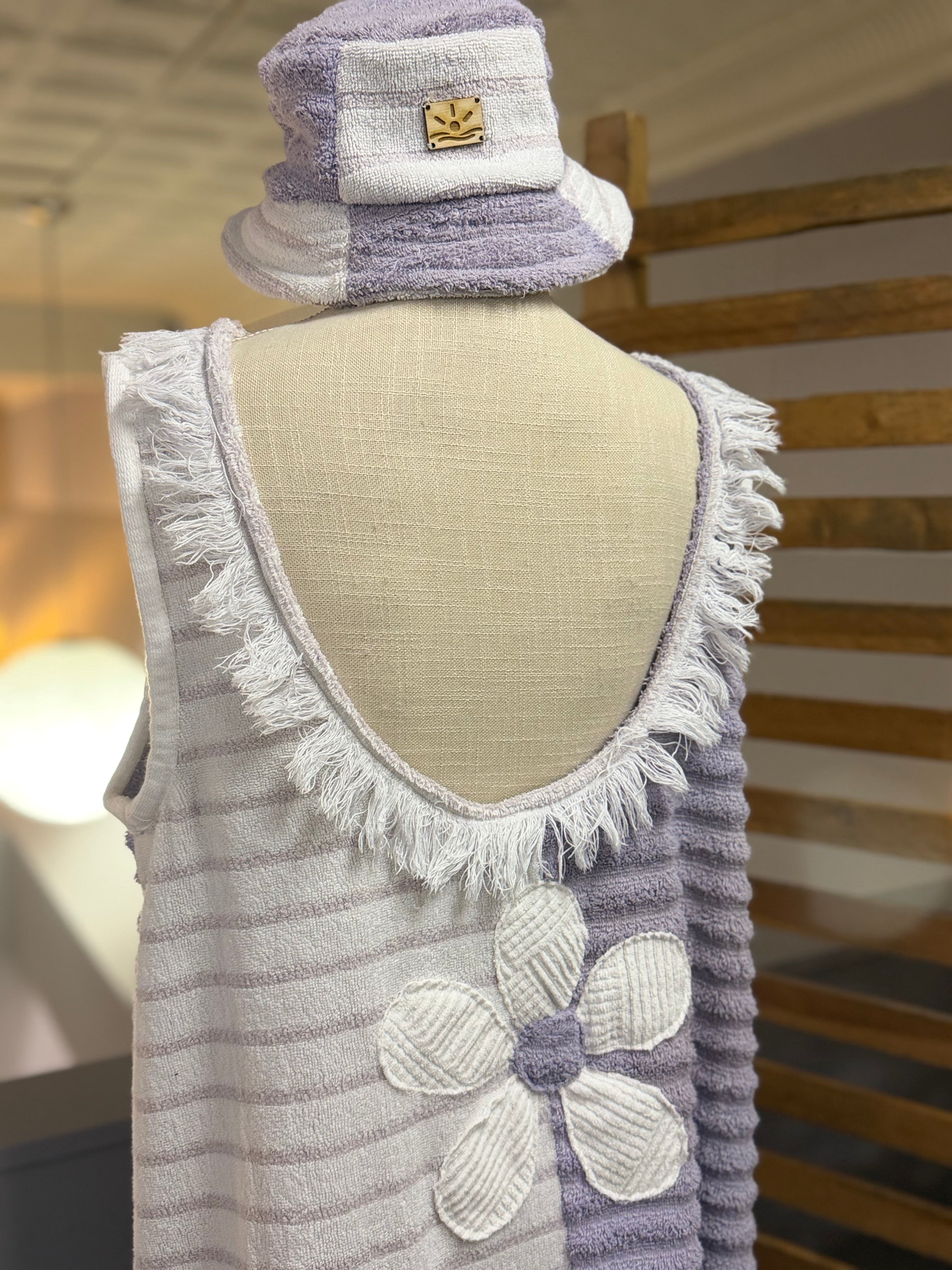 Lavender Towel Dress L/XL